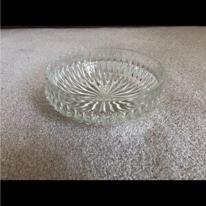 Clear Glass Decorative Bowl